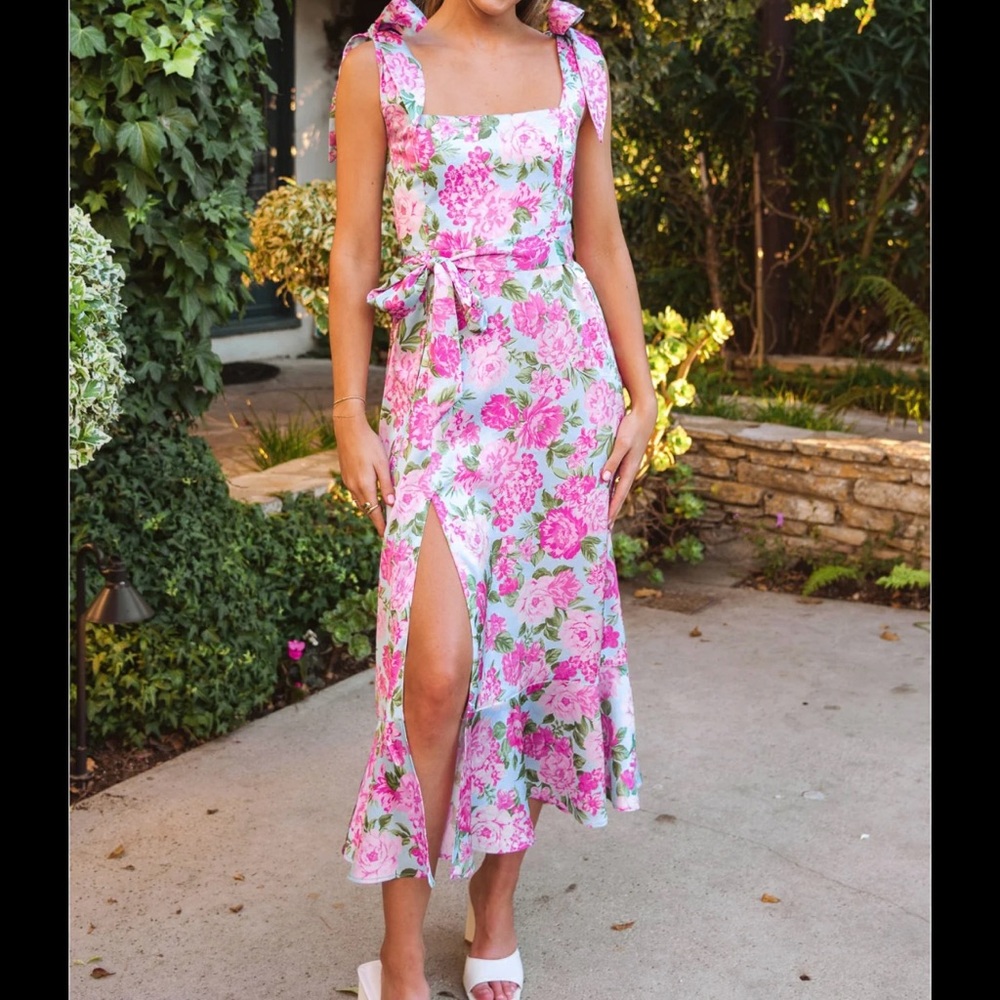 Garden Midi Dress